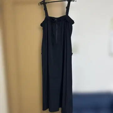 워크맨 여성용 발수 개더 스커트 미사용 블랙
