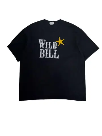 WILD BILL 티셔츠 L 사이즈 블랙