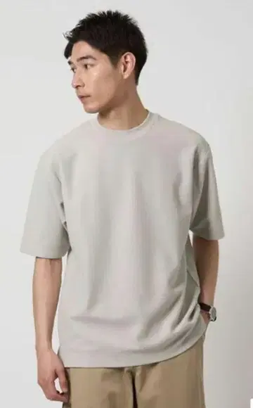 UNITED ARROWS 니트 티셔츠 미디엄 그레이