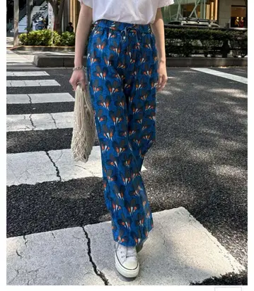 CIAOPANIC TYPY 아프리카 바틱 모듬 패턴 이지 팬츠
