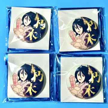 BLEACH 해외 중국 상하이 60mm 캔뱃지 캔 배지 후목 루키아 4개