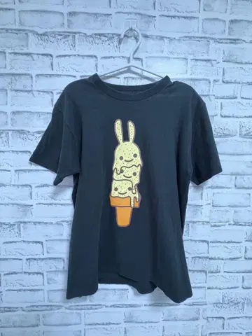 CUNE 토끼 아이스크림 티셔츠 M