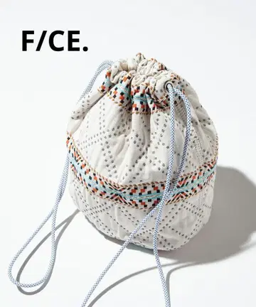 F/CE. EMBROIDERED PURSE S / F.C.E 자수 파우치