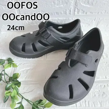 OOFOS OOcandOO 24.0cm 우포스 우캔두 블랙 경량