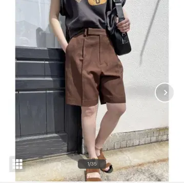 Spick and span 스픽 앤 스팬 린넨 같은 숏 팬츠