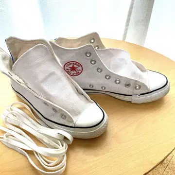 컨버스 하이컷 스니커즈 화이트
