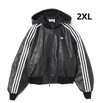 아디다스 ADILENIUM 3 인조 가죽 자켓 jx9225
