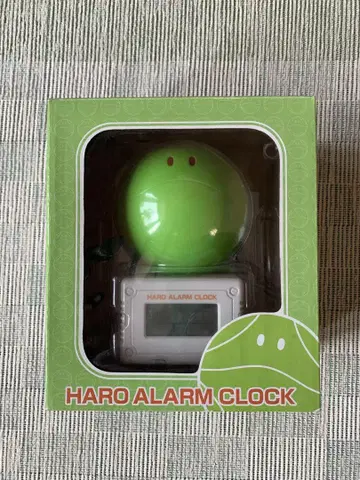 미사용 Haro Alarm Clock 기동전사 건담 할로 음성 알람 시계