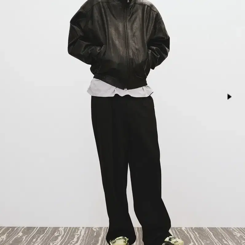[RECTO] / ☆ 25SS VINTAGE WASHING LUCAS LEATHER JUMPER RECTO