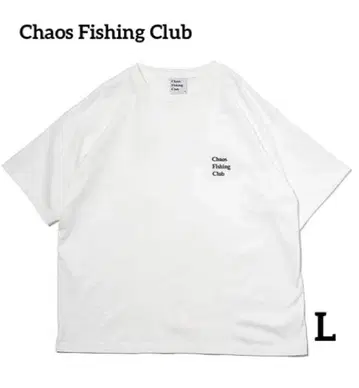 Chaos Fishing Club LOGO CREW NECK 티셔츠 L