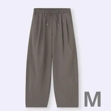 지유 배럴 레그 풀온 팬츠 Q M 사이즈 57 OLIVE 올리브