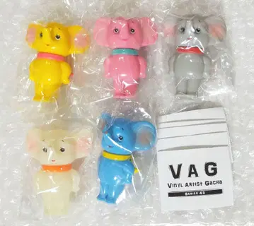 신상품 VAG ZOU 시리즈 43 전 5종 상 가챠 소프트 비닐 피규어
