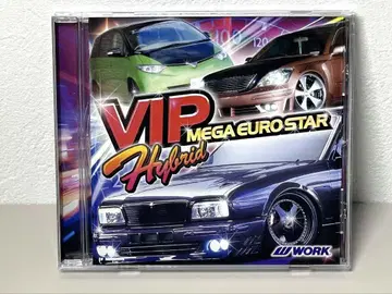 새상품급 CD VIP MEGA EURO STAR HYBRID 유로 비트