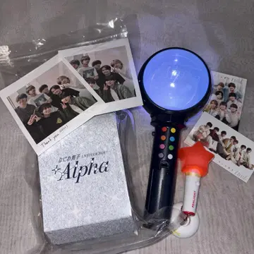 나니와단시 응원봉 Alpha 알파 폴라로이드 사진 포함