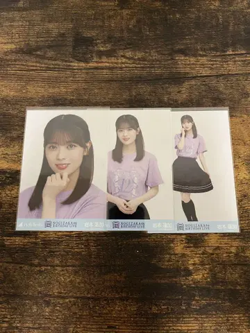 노기자카46 12thBD 라이브 티셔츠 브로마이드 이와모토 렌카