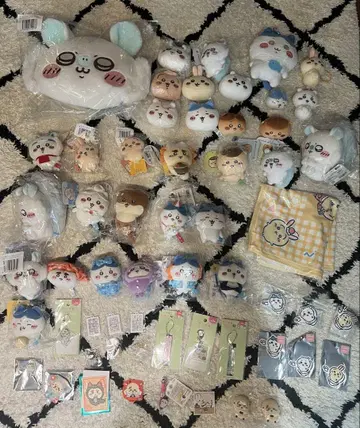 치이카와 (먼작귀) 마스코트 씰 키홀더 기타 묶음 판매