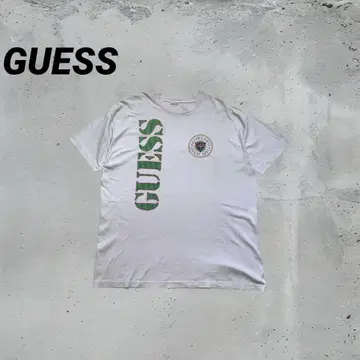 80s GUESS 게스 반팔 티셔츠 빈티지 티셔츠 싱글 스티치