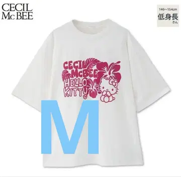 CECIL McBEE HELLO KITTY 티셔츠 아베일 미사용 새상품