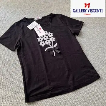 새상품 GALLERY VISCONTI 스팽글 티셔츠
