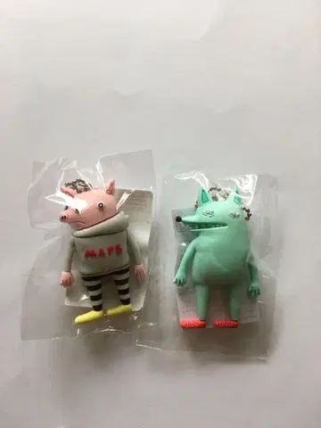 요네즈켄시 리이슈 가챠 돼지 늑대