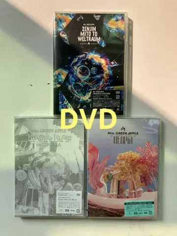 Mrs.GREEN APPLE DVD 일반 버전 3 작품