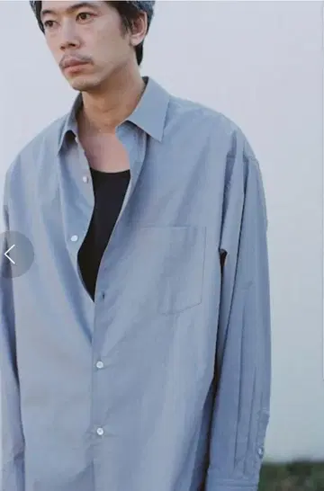 LIDNM HICOUNT WASHER TWILL SHIRT L 택 포함