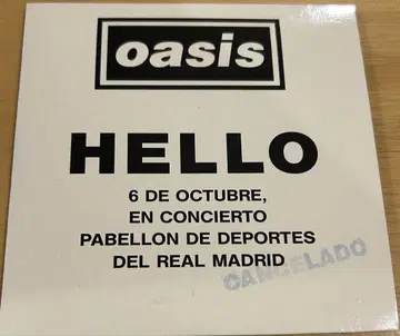 레어 oasis HELLO 스페인어 버전 프로모션 싱글