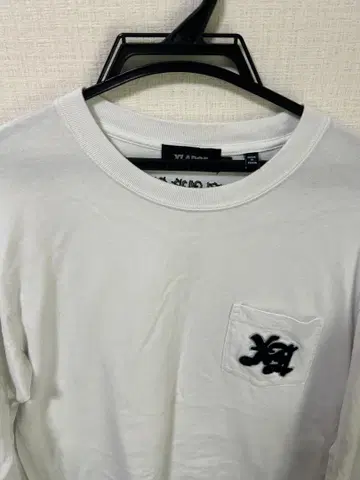 XLARGE 화이트 M 사이즈 긴팔 티셔츠