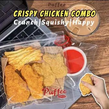 자쿠자쿠 치킨 곰 구미 타바스퀴즈 핸드메이드