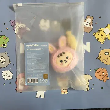 MINITEEN FACE PLUSH KEYRING (PK_F)