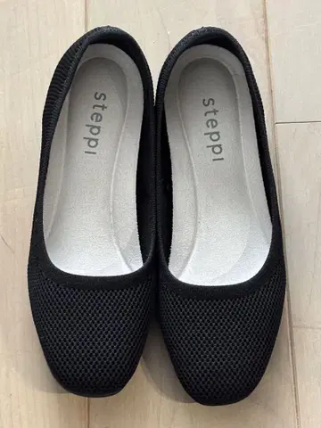 steppi 블랙 발레 슈즈