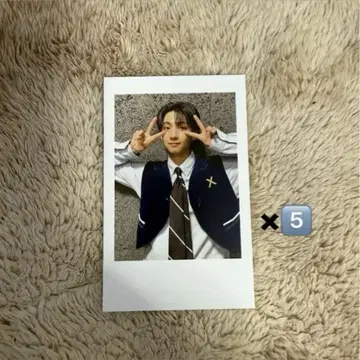 ICEx 폴라로이드풍 트레이딩 카드 시가 리쿠