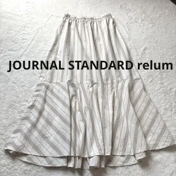 새상품급 저널 스탠다드 스트라이프 머메이드 스커트