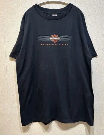 00s USA제 Harley 티셔츠 XL 양면 프린트 싱글 스티치