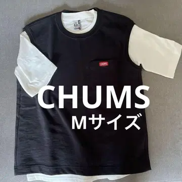 참스(CHUMS) 맨투맨 트레이닝복 키이스 레이어드 티셔츠