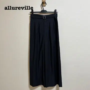 새상품급 allurevile 린넨 트윌 앵클 턱 팬츠
