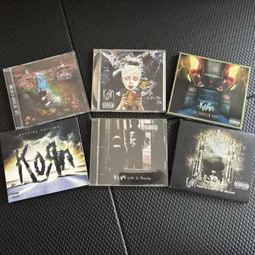 Korn CD 6장 세트