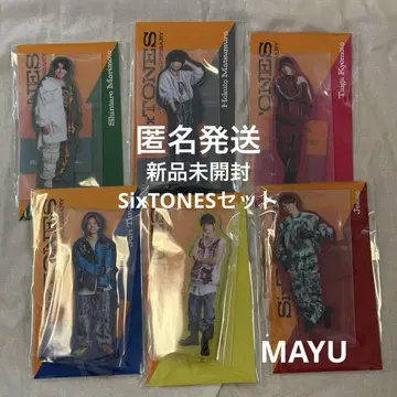 SixTONES 결성 Anniversary 아크릴 스탠드 6인 세트