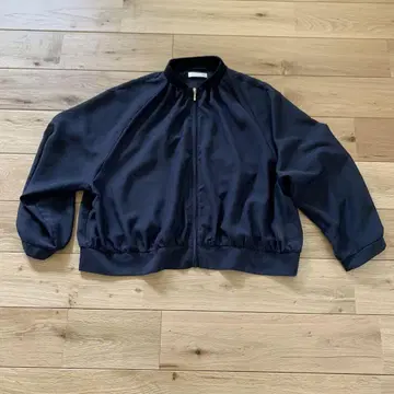 BEAMS 네이비 집업 자켓