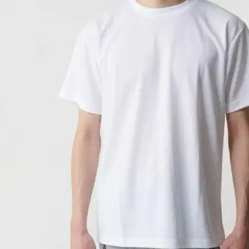 리라이브 라운드 넥 화이트 3L 셔츠