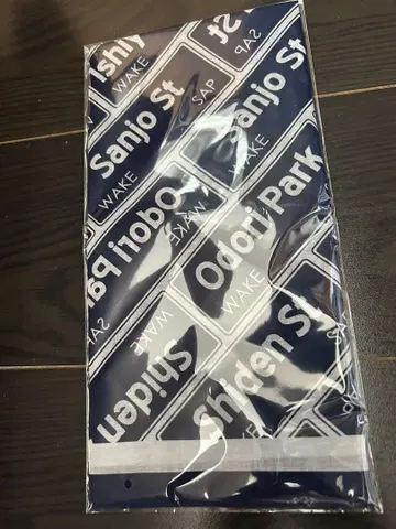 Wake. Sapporo SBQ Bandana 반다나 MIN-NANO