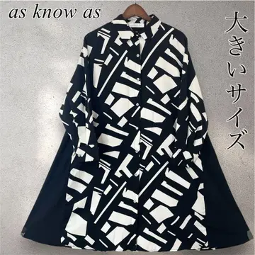 17 새상품급 빅 사이즈 as know as plus 원피스