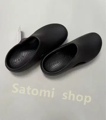 Crocs 블랙 슬립온 EU42