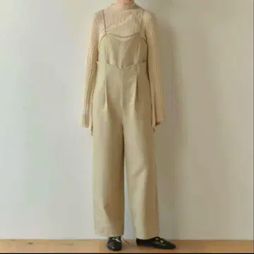 eaphi bustier line salopette 베이지 2