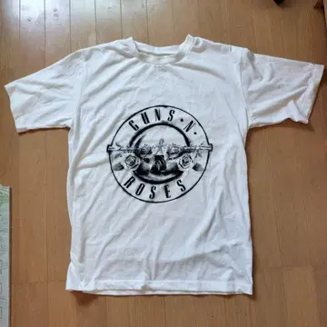GUNS N' ROSES 화이트 티셔츠