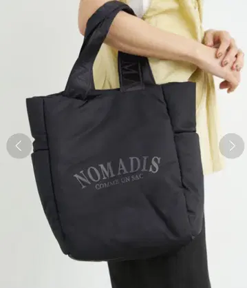 NOMADIS 블랙 토트백