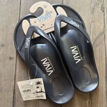VIVA! 비바 아일랜드 비치 샌들 블랙 26cm