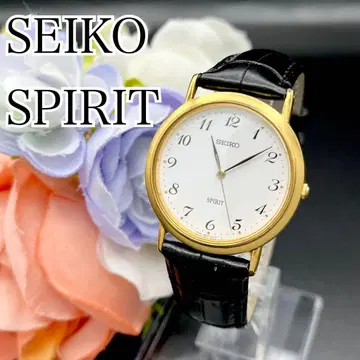작동 손목시계 SEIKO SPIRIT 세이코 라운드 벨트 새상품 F97