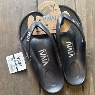 VIVAI 비바 아일랜드 비치 샌들 25cm 블랙