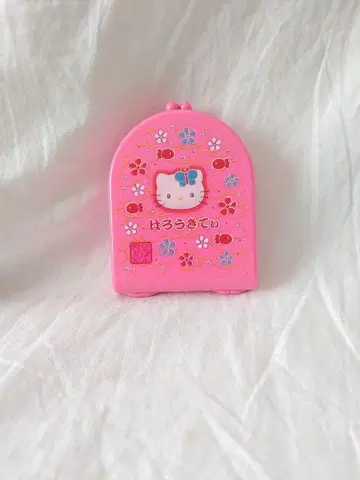 레어 헬로키티 케이스 포함 메모 나비 키티 일본풍 패턴 2001년 레트로